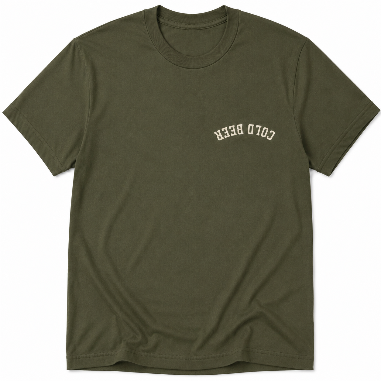Cold Beer Varsity- Military